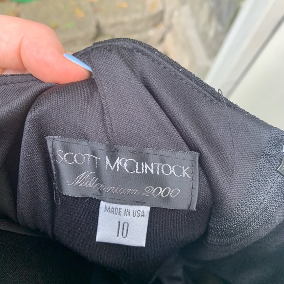 Black beaded and sequin prom dress - Picture 3 of 4